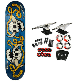Toy Machine Skateboard Complete Rowley Skulls (Assorted) 8.25" x 32"