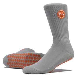 Toy Machine Skateboards Socks Always Watching Grip Grey