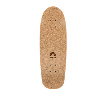 Tricks Kids Skateboard Complete Rainbow Cork Top 8.25" x 25.75"