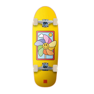 Tricks Kids Skateboard Complete Spinner Foam Top 8.25" x 25.75"