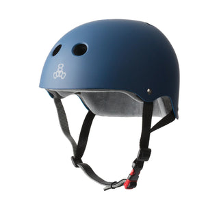 Triple 8 Skateboard Helmet Certified Sweatsaver Navy Matte Size XL/XXL