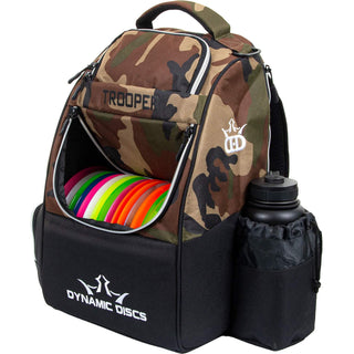 Dynamic Discs Disc Golf Backpack Bag - Trooper - Woodland Camo