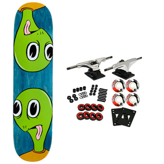 Toy Machine Skateboard Complete Turtle Boy Symmetrical (Assorted) 8.25" x 31.85"