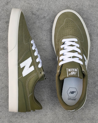 New Balance Numeric Skateboard Shoes 272 Olive/White