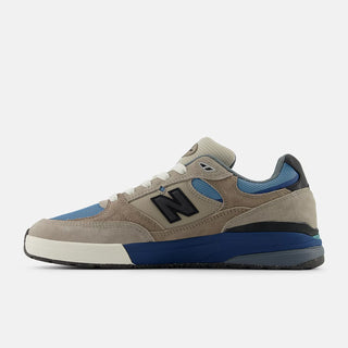 New Balance Numeric Skateboard Shoes Andrew Reynolds 933 Mushroom/Light Blue