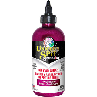 Unicorn Spit Concentrated Gel Stain and Glaze 8.0oz Galaxy Sparkle Collection 3-Pack