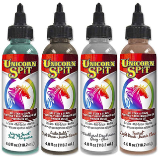 Unicorn Spit Concentrated Gel Stain and Glaze 4.0oz Fall Collection 4-Pack