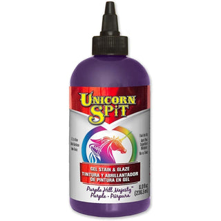 Unicorn Spit Concentrated Gel Stain and Glaze Purple Hill Majesty 8.0 Fl Oz