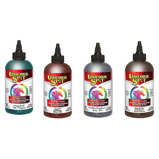 Unicorn Spit Concentrated Gel Stain and Glaze 8.0oz Fall Collection 4-Pack