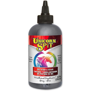 Unicorn Spit Concentrated Gel Stain and Glaze Weathered Daydream 8.0 Fl Oz