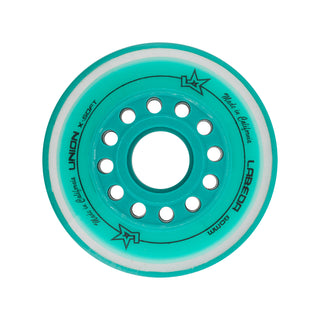 Labeda Roller Hockey Wheels - Union 80mm 74A Teal (Single)