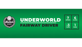 Westside Discs VIP Glimmer Underworld Fairway Driver 7/6/-3/1 Orange/Orange 174 grams