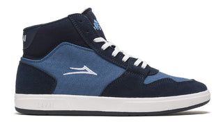 Lakai Skateboard Shoes Villa Slate/Navy Suede