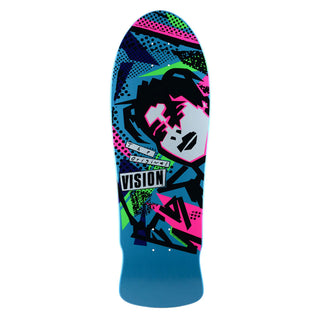 Vision Skateboard Complete Original Gonz Blue/Pink 10" x 30" Old School