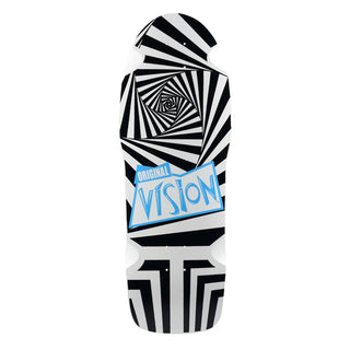 Vision Skateboard Complete Original White/Black 10" x 30" Old School