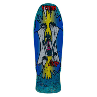 Vision Skateboard Complete Original Jinx Modern Concave Blue 10" x 30.25" Old School