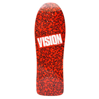 Vision Skateboard Complete Punk Skull Modern Concave Red/White 10" x 30.5" Old School