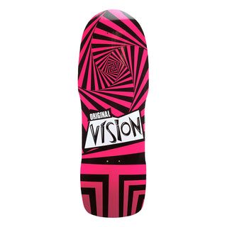 Vision Skateboard Complete Original Modern Concave Pink/Black 10" x 29.75" Old School
