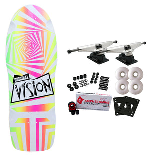 Vision Skateboard Complete Original Fade/White 10" x 30" Old School