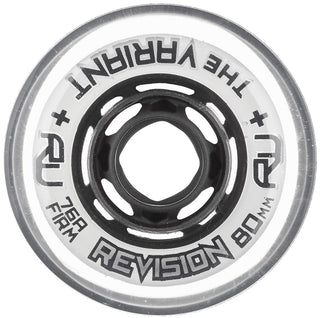 Revision Roller Hockey Wheels - Variant Firm 76mm 76A White (Single)