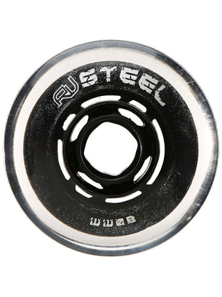 Revision Roller Hockey Wheels - Variant Steel 72mm 80A Black (Single)