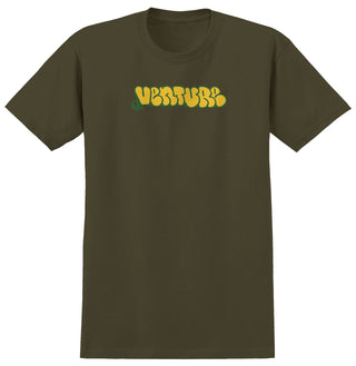 Venture Trucks Shirt Throw Military Green