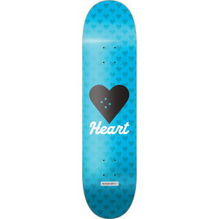 The Heart Supply Skateboard Deck Vertical Flow Neon 8.25" Blue