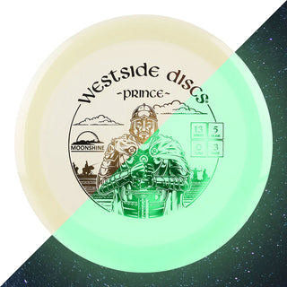 Westside Disc Golf VIP Moonshine Prince Distance Driver 13/5/0/3 Clear/Red 174 grams