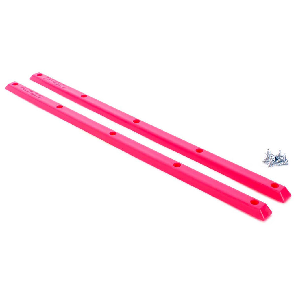 Vusion Video Rails Vision Psycho Rails Pink Set of 2 with Mounting Hardware 14.25