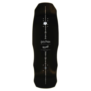 Welcome x Harry Potter Skateboard Deck Voldemort on Dark Lord Dark Green Stain 9.85" 