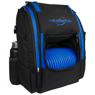 MVP Disc Golf Backpack Bag - Voyager Lite Backpack Navy