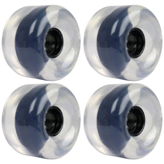 65mm x 44mm 83A Clear Wheels (Set of 4)