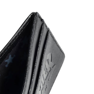 Thrasher Magazine Leather Card Wallet Black