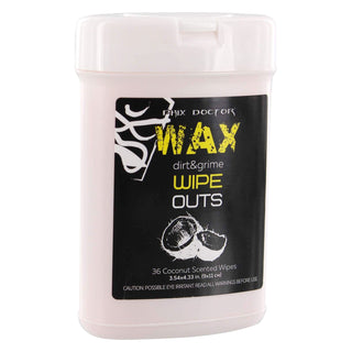 Phix Doctor Surfboard Wax Wipe Outs Coconut Scented Wipes 36 count