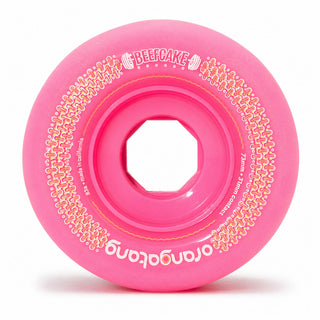 Orangatang Longboard Wheels Beefcake Pink 73mm 83A