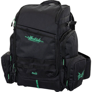 Westside Disc Golf Backpack Bag Noble Black Holds 22 Discs