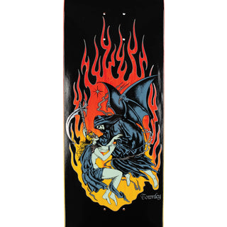 Welcome Skateboard Deck Townley Evermore on Enenra Black/Fire Stain 8.5" x 32.38"