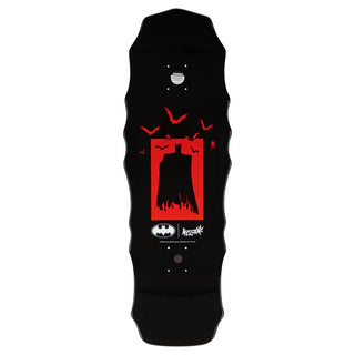 Welcome x Batman Skateboard Deck Bane of Widow Black Dip 10.0"