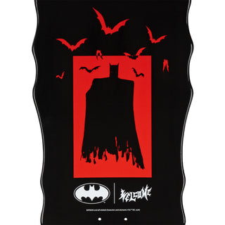 Welcome x Batman Skateboard Deck Bane of Widow Black Dip 10.0"