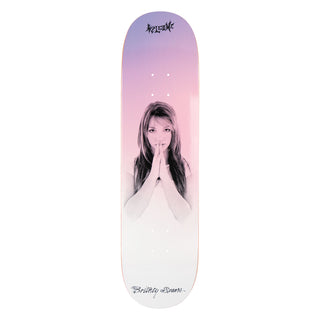 Welcome Skateboards x Britney Believe Deck Pearl 8.25"