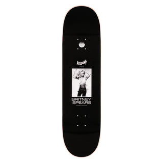 Welcome Skateboards x Britney Snake Deck Black/Pink Foil 8.5"