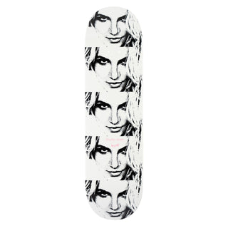 Welcome Skateboards x Britney World Deck White 8.5"