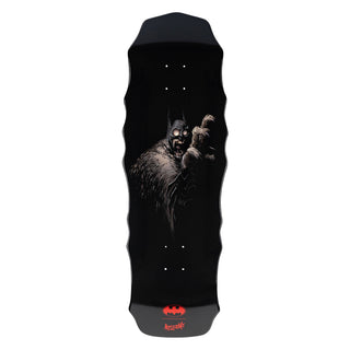 Welcome x Batman Skateboard Deck Batmonster on Widow Black Dip 10.0"