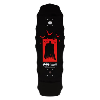 Welcome x Batman Skateboard Deck Batmonster on Widow Black Dip 10.0"