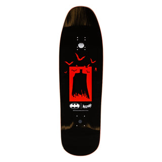 Welcome x Batman Skateboard Deck Heart of Hush on Gaia Bone 9.6"