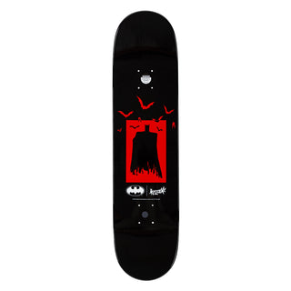 Welcome x Batman Skateboard Deck Joker on Popsicle Black Dip 8.0"