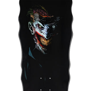 Welcome x Batman Skateboard Deck Joker on Widow Black Dip 10.0"