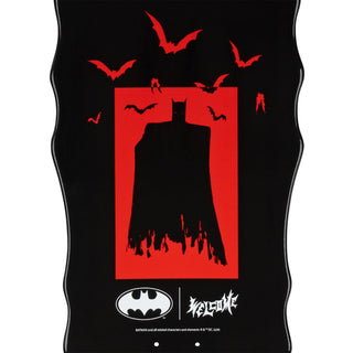 Welcome x Batman Skateboard Deck Joker on Widow Black Dip 10.0"