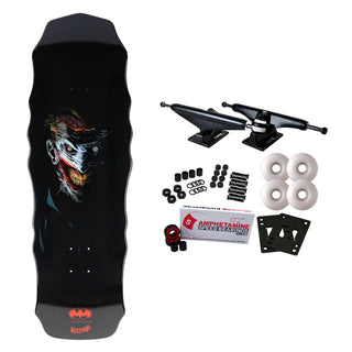 Welcome x Batman Skateboard Complete Joker on Widow Black Dip 10.0"
