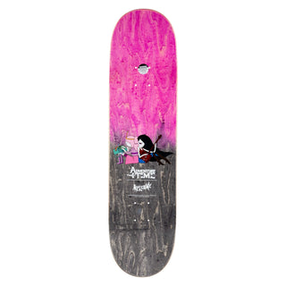 Welcome x Adventure Time Skateboard Deck Princess Power on Popsicle Pink/Black 8.25"